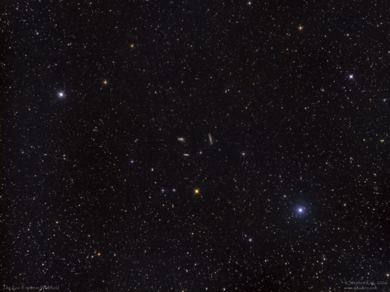 Leo Triplet In Widefield