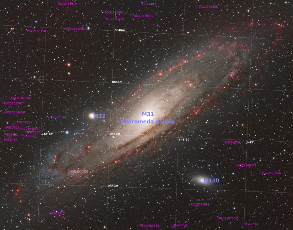 M31 Annotated