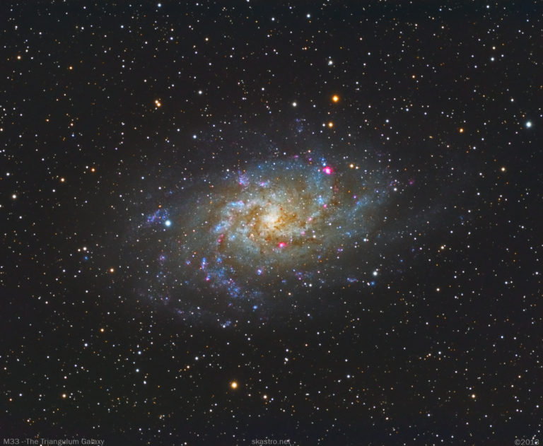 M33 The Triangulum Galaxy