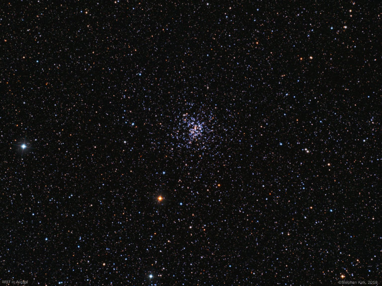 M37 – Open Cluster in Auriga with FSQ85 M37