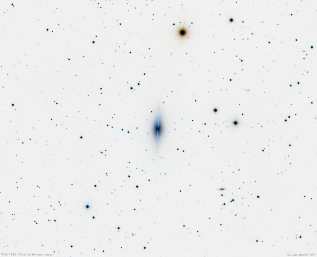 NGC 7814 Inverted