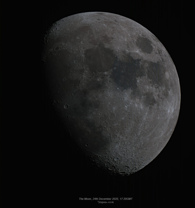 The Moon, 24 Dec 2020, FSQ85 and QHY268C Moon 24 Dec 2020 FSQ85 and QHY268C