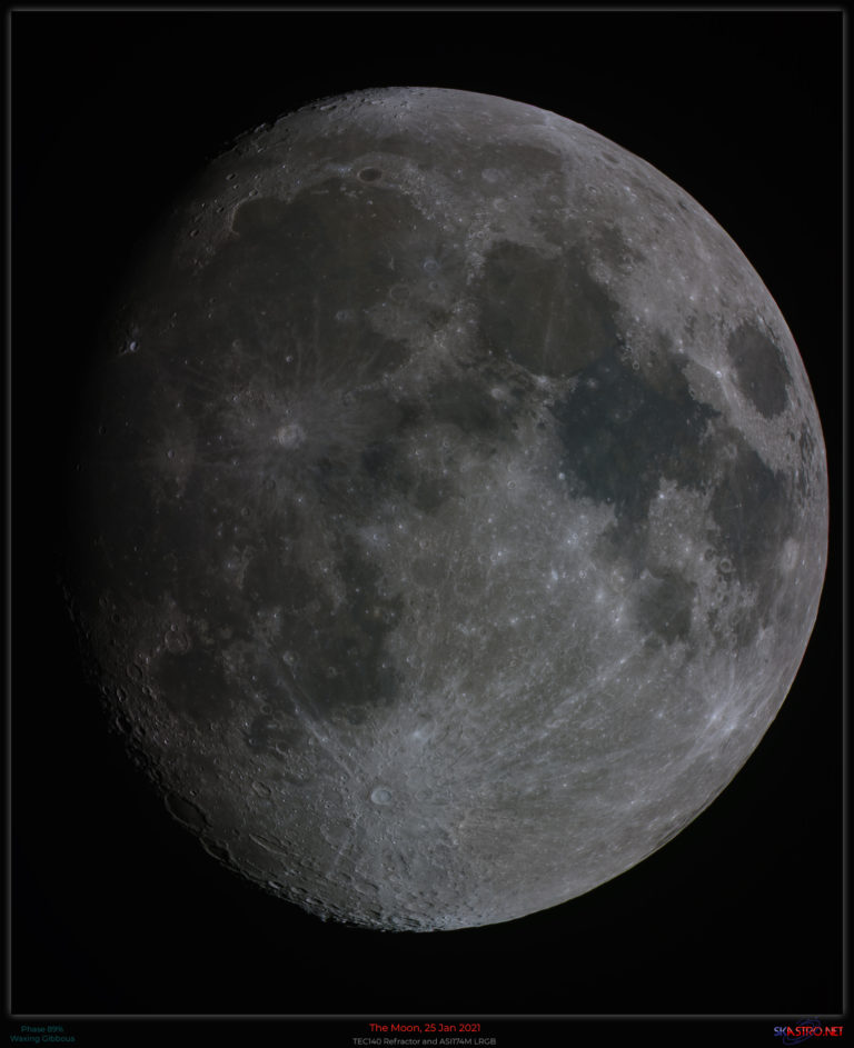 Lunar Images, 25th Jan 2021 RGB_PS_25Jan21