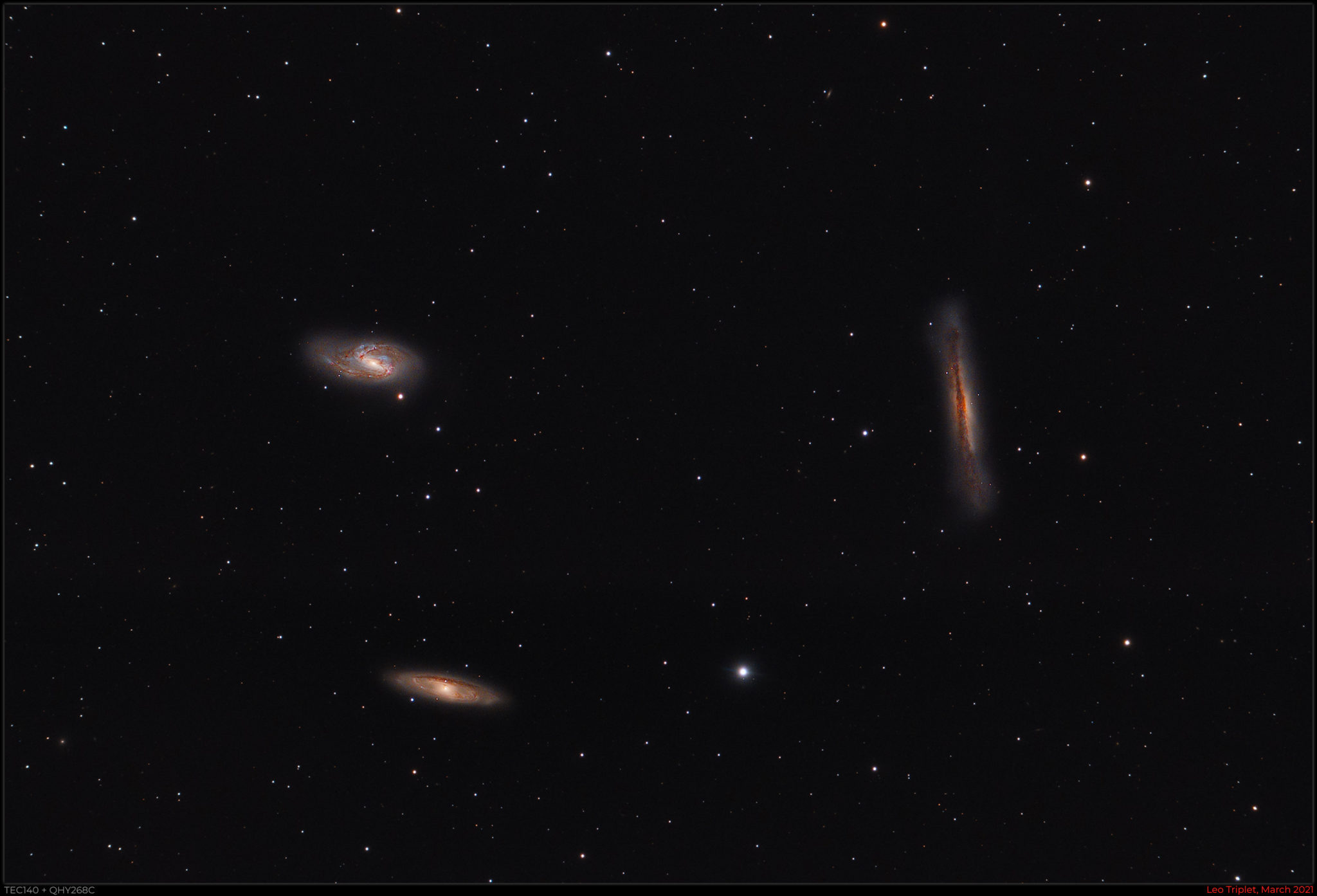 Leo Triplet with TEC140 and QHY268C