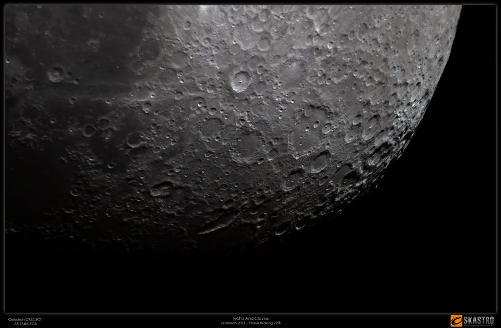 Tycho and Clavius C925 SCT and ASI174M