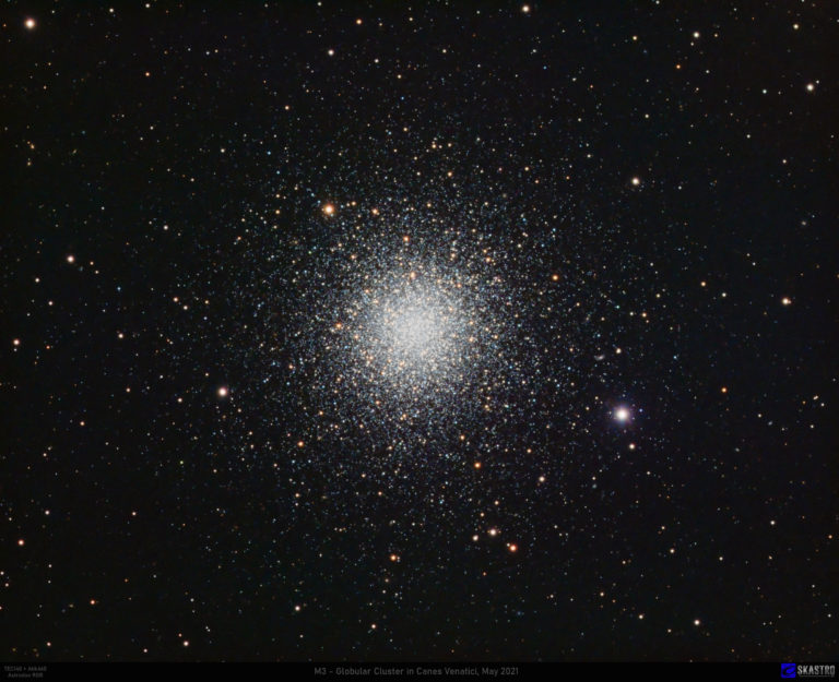 M3 Globular Cluster in Canes Venatici