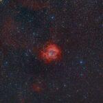 Rosette Nebula in Very wide field